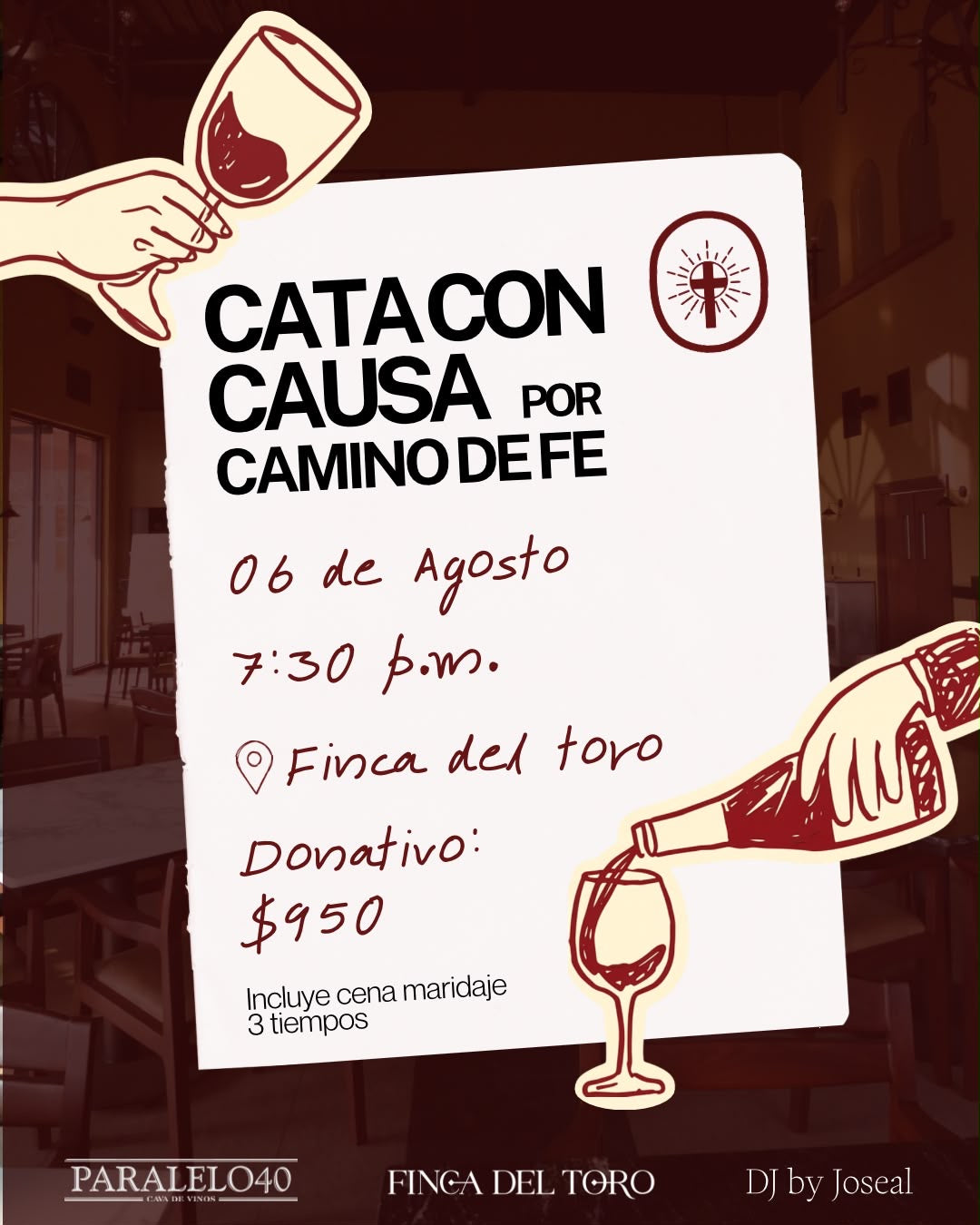 Entrada Cata con Causa